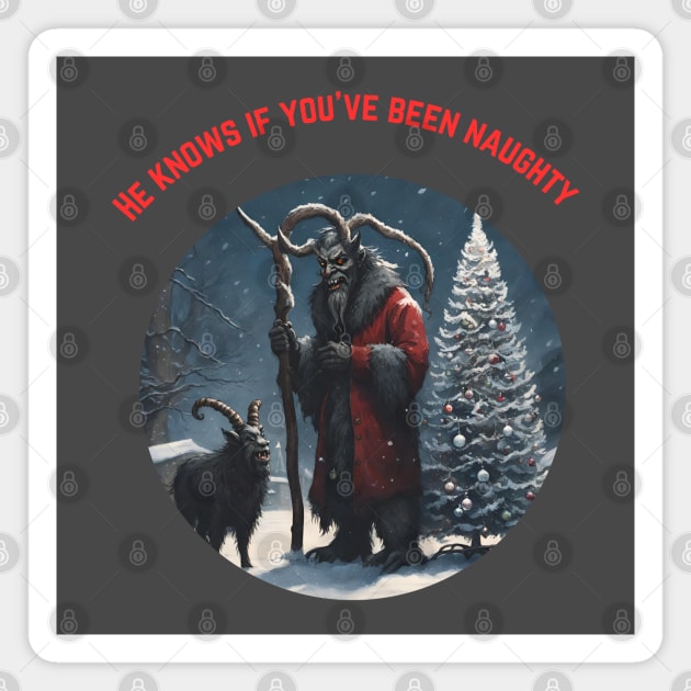 Krampus Magnet by Out of the Darkness Productions